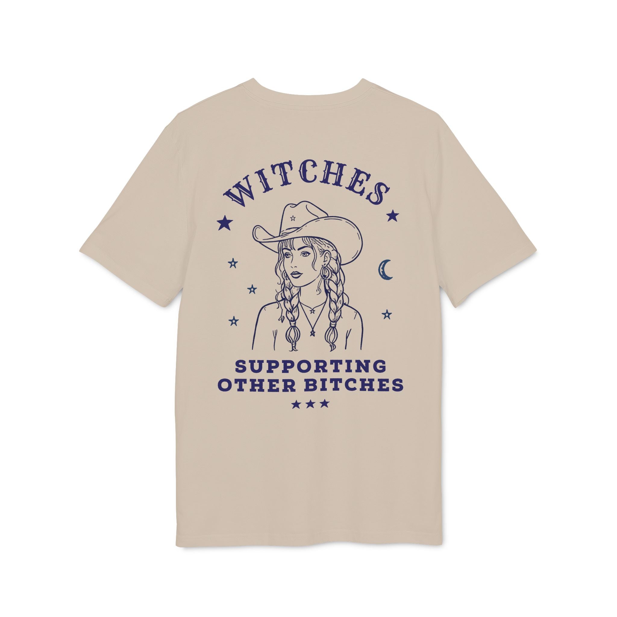 Witches Supporting Other Bitches Cowgirl Back Print Tee