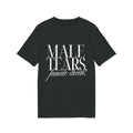 Male Tears Female Cheers Black Organic Tee