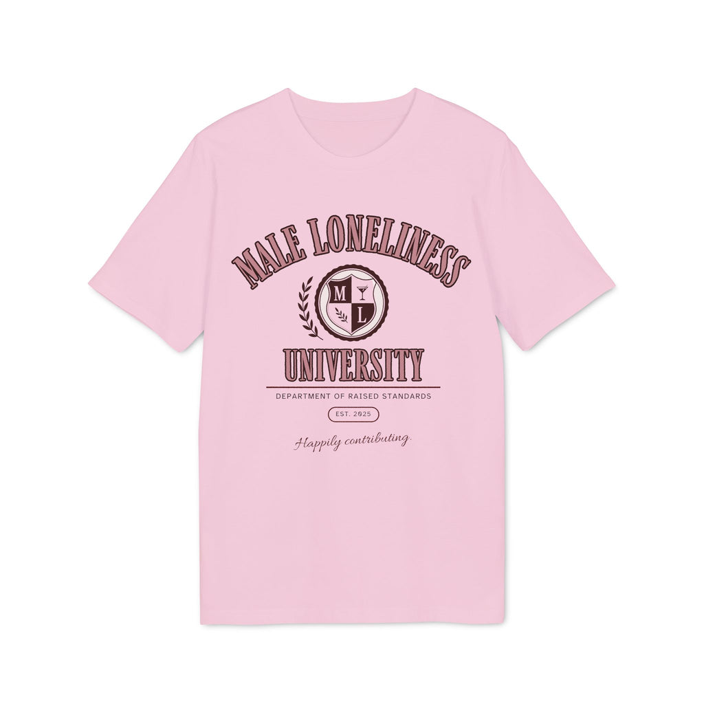 Male Loneliness University Shirt | Funny Feminist College Tee