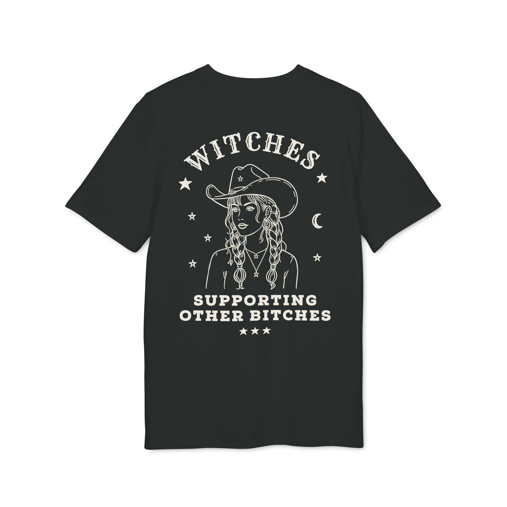 Witches Supporting Other Bitches Cowgirl Back Print Tee