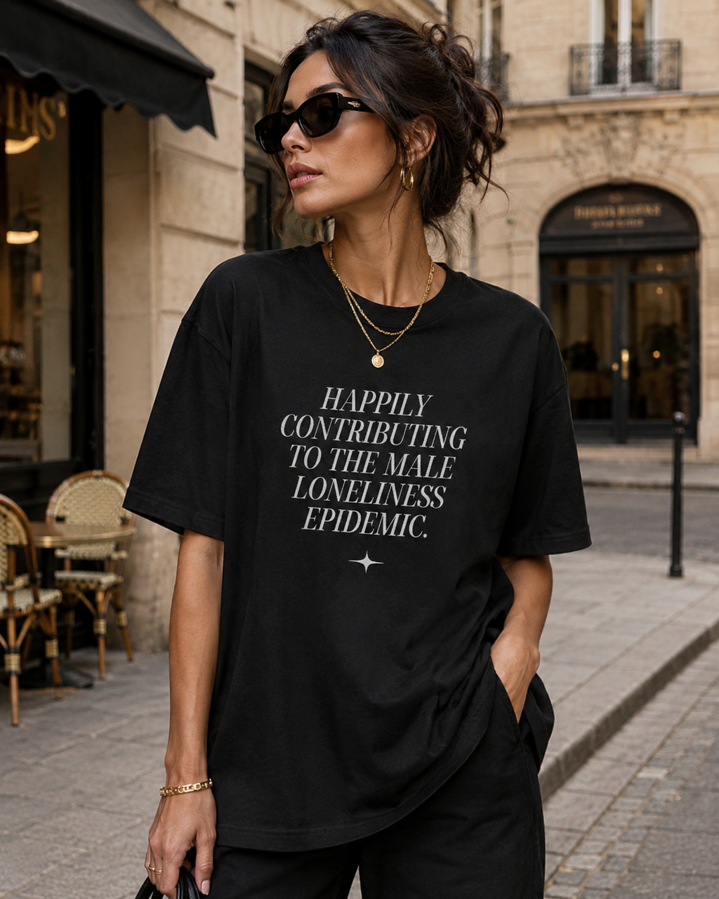 Male Loneliness Epidemic Tee