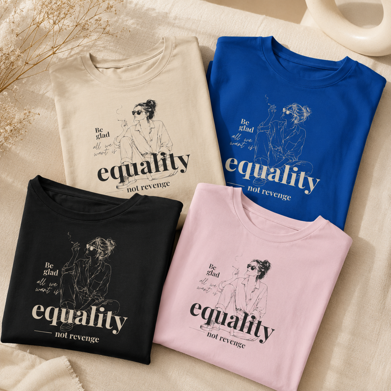 Equality, Not Revenge Fitted Baby Tee