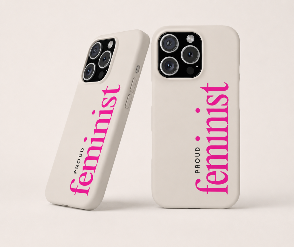 Proud Feminist Cream Phone Case