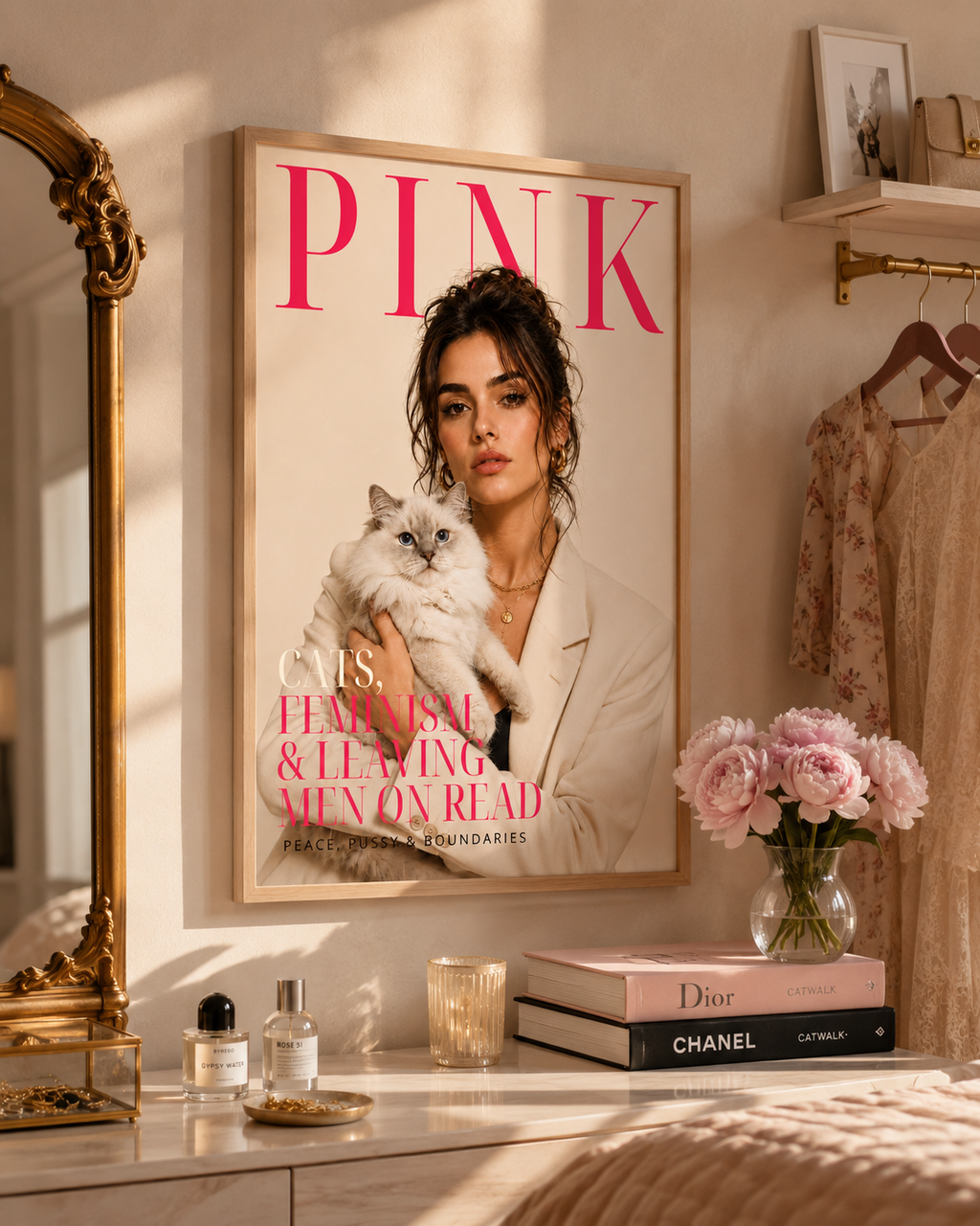 Cats, Feminism & Leaving Men on Read Poster
