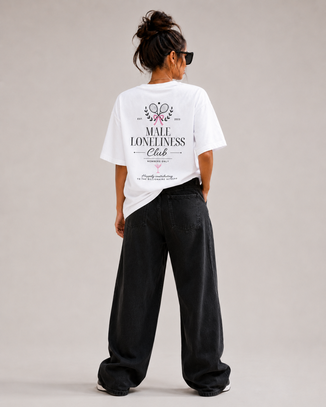 Male Loneliness Tennis Club T-Shirt