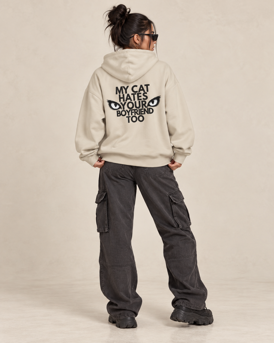 My Cat Hates Your Boyfriend Too Hoodie