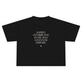 Male Loneliness Epidemic Crop Tee